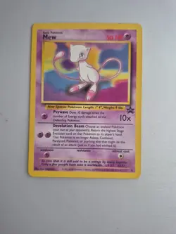 Pokemon TCG Mew Black Star Promos Card 8 Rare Wizards Black Star Promos - Image 1