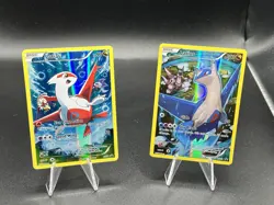 Latias XY78 + Latios XY79 Pokemon Card Black Star Promo - Ultra Rare LP AB3 - Image 1