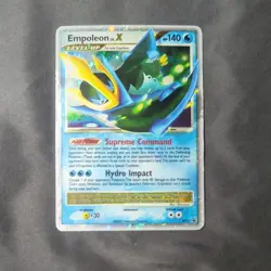 Empoleon LV.X - DP11 - Pokemon Diamond & Pearl Promo Ultra Rare Card LP - Image 1
