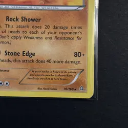 Rhyperior 76/160 XY - Primal Clash Non Holo Pokemon Card NM/LP - Image 4