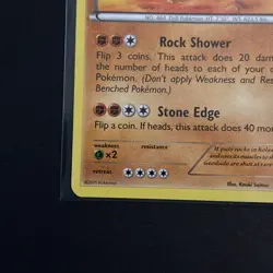 Rhyperior 76/160 XY - Primal Clash Non Holo Pokemon Card NM/LP - Image 5