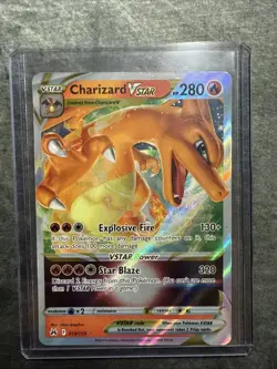 Pokemon TCG Charizard VSTAR Crown Zenith Holo Ultra Rare Card 019/159 - Image 1
