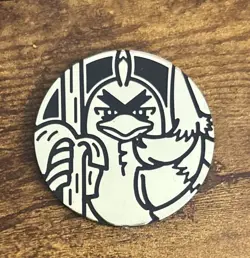 Farfetch’d Gold Foil Pokemon Coin For Playing TCG Trading Card Game - Image 1