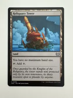 Reliquary Tower MTG Magic the Gathering Card NM Near Mint DSC - Image 1