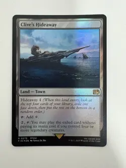 Clive’s Hideaway Foil MTG Magic the Gathering Card NM Near Mint FIN - Image 1