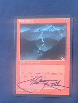 MtG FBB Lightning Bolt Relampago (Spanish) - Image 1