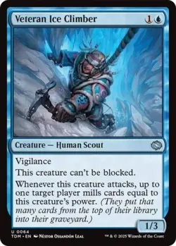 Veteran Ice Climber - Near Mint MTG Tarkir: Dragonstorm - Image 1