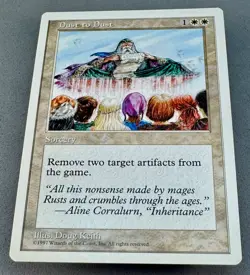 MTG-Dust to Dust Core Set 5th Edition-LP NM- Vintage Magic: the Gathering - Image 3