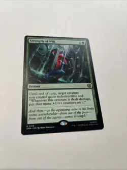 Strength of Will Marvel’s Spider-Man NM MTG IN HAND SHIPS TODAY - Image 1