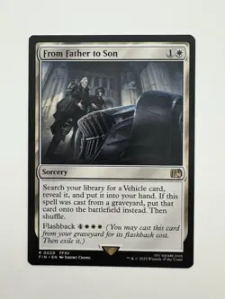 From Father to Son MTG Magic the Gathering Card NM Near Mint FIN - Image 1