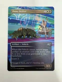 Dune Drifter Foil Showcase MTG Magic the Gathering Card NM Near Mint DFT - Image 1
