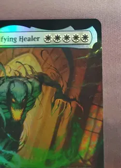 MTG Anti-Venom, Horrifying Healer (Extended Art FOIL) Marvel's Spider-Man NM - Image 4
