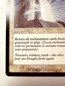 Replenish Urza's Destiny 1999 Near Mint MTG Magic the Gathering Illus Jim Nelson - Image 3