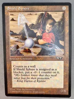 Mtg**Shield Sphere**Alliances Regular Uncommon**NM**Vintage Magic the Gathering - Image 1