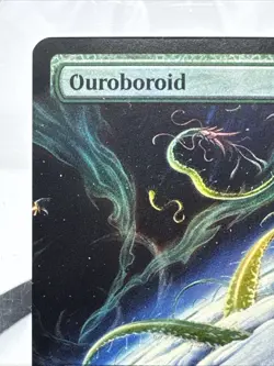 MTG magic EDGE OF ETERNITIES eoe mythic EXTENDED ART FOIL OUROBOROID #345 - Image 2