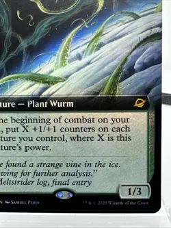 MTG magic EDGE OF ETERNITIES eoe mythic EXTENDED ART FOIL OUROBOROID #345 - Image 4