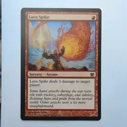 MTG Lava Spike (MMA) Modern Masters Regular Common 121/229 - Image 1