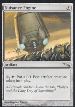 Nuisance Engine - Medium Play MTG Mirrodin - Image 1