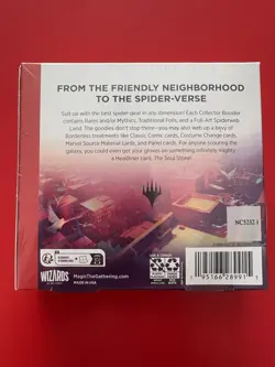 Magic The Gathering MTG Marvel Spider-Man Collector Booster Box Sealed 12 Packs - Image 2