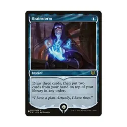 WOTC MtG The List Brainstorm (R) NM - Image 1