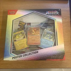 Pokemon Scarlet & Violet Prismatic Evolutions Poster Collection Box QTY - Image 1