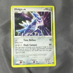 Dialga 16/106 Cosmos Holo (Swirl) - MP/HP - Pokemon TCG 2008 - Holo Bleed - Image 2