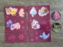 2025 Pokemon Calendar Promo 8 Cards + Destined Rivals/Journey Together fun packs - Image 3