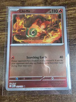 Chi-Yu (Reverse Holo) 031/132 - Mega Evolution - Pokemon - NM/M Ships Now - Image 1