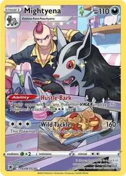 Mightyena (#TG09/TG30) - Holof SWSH - Astral Radiance Trainer Gallery NM Pokemon - Image 1