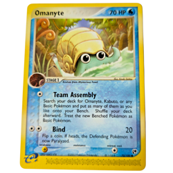 Pokemon Omanyte Sandstorm SS 70/100 Non-Holo Common LP - Image 1