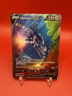 Pokemon TCG Origin Forme Dialga V 177/189 Alt Full Art Astral Radiance Holo NM - Image 1