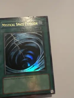 Yugioh Mystical Space Typhoon MRL-E047 Ultra Rare Unl (MP) - Image 2