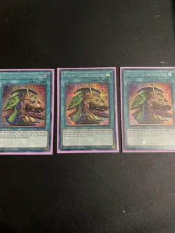Yugioh Pot Of Extravagance x3 MP20-EN030 Secret Rare 1st Ed NM - Image 1