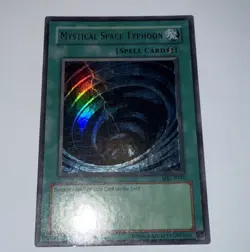 Yugioh Mystical Space Typhoon MRL-E047 Ultra Rare Unl (LP) - Image 1