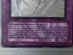 YuGiOh Rainbow Dragon Misprint Incorrect Name Ghost Rare 1st Edition NM - Image 3
