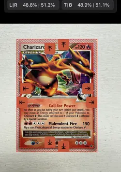 Charizard G LV.X DP45 Diamond & Pearl Black Star Promo Holo Pokemon Card NM - Image 2