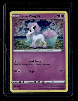 Pokemon Galarian Ponyta - SWSH013 - SWSH: Sword & Shield Promo Cards (SWSD) - Image 1