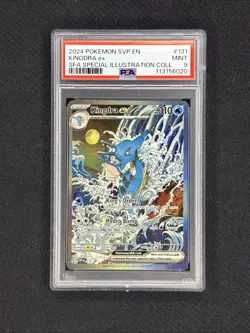 Kingdra ex 131 Sv: Scarlet & Violet Promo Cards Holo PSA 9 - Image 1