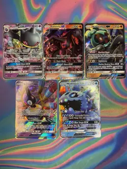 Pokemon TCG Lot Of 5 GX Cards - Image 1