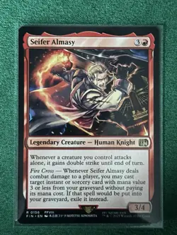 Seifer Almasy Final Fantasy VIII Regular Card, MTG Magic the Gathering - Image 1