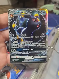 Pokemon Umbreon GX TCG SM36 Black Star Promo Holo Card Sun & Moon Ultra Rare - Image 1