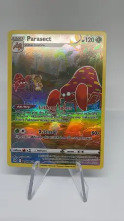 Pokemon TCG Parasect Trainer Gallery Holo Ultra Rare Card TG01/TG30 - Image 1