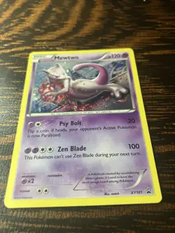 Pokemon TCG Mewtwo XY Black Star Promos Holo Card XY101 - Image 2