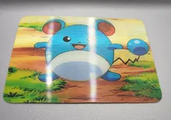 Pokemon 1998 Marill: 3D Motion PROMO Card LENTICULAR Viz Video RARE - Image 3