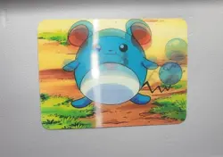 Pokemon 1998 Marill: 3D Motion PROMO Card LENTICULAR Viz Video RARE - Image 4