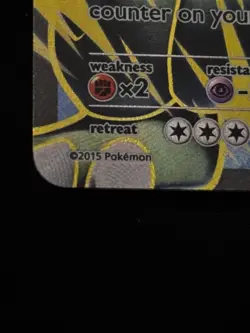Pokemon TCG Mega-Tyranitar-EX Holo Full Art Card Ancient Origins 92/98 - Image 4