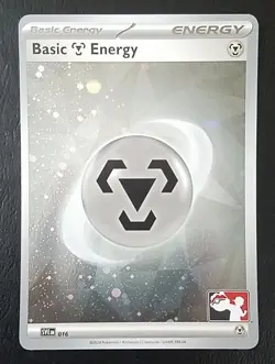 BASIC METAL ENERGY 016, HOLO, STAMPED, PRIZE PACK SERIES 7, POKEMON CARD (NM) - Image 1