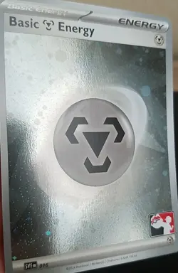 BASIC METAL ENERGY 016, HOLO, STAMPED, PRIZE PACK SERIES 7, POKEMON CARD (NM) - Image 3