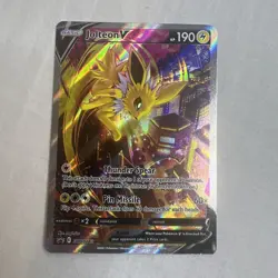 Jolteon v SWSH183 Holo Sword & Shield Promo Card LP+ - Image 1