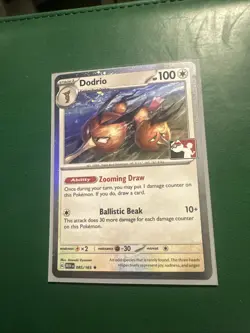 Dodrio Holo Pokemon Prize Pack Series 5 Promo Pokemon Card NM/LP Play Stamp Mew - Image 1